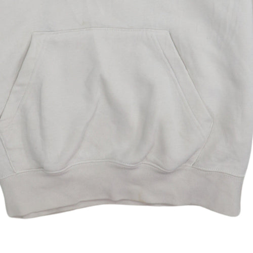 Adidas Womens White Hoodie Size 8 Pullover Hooded Sweatshirt