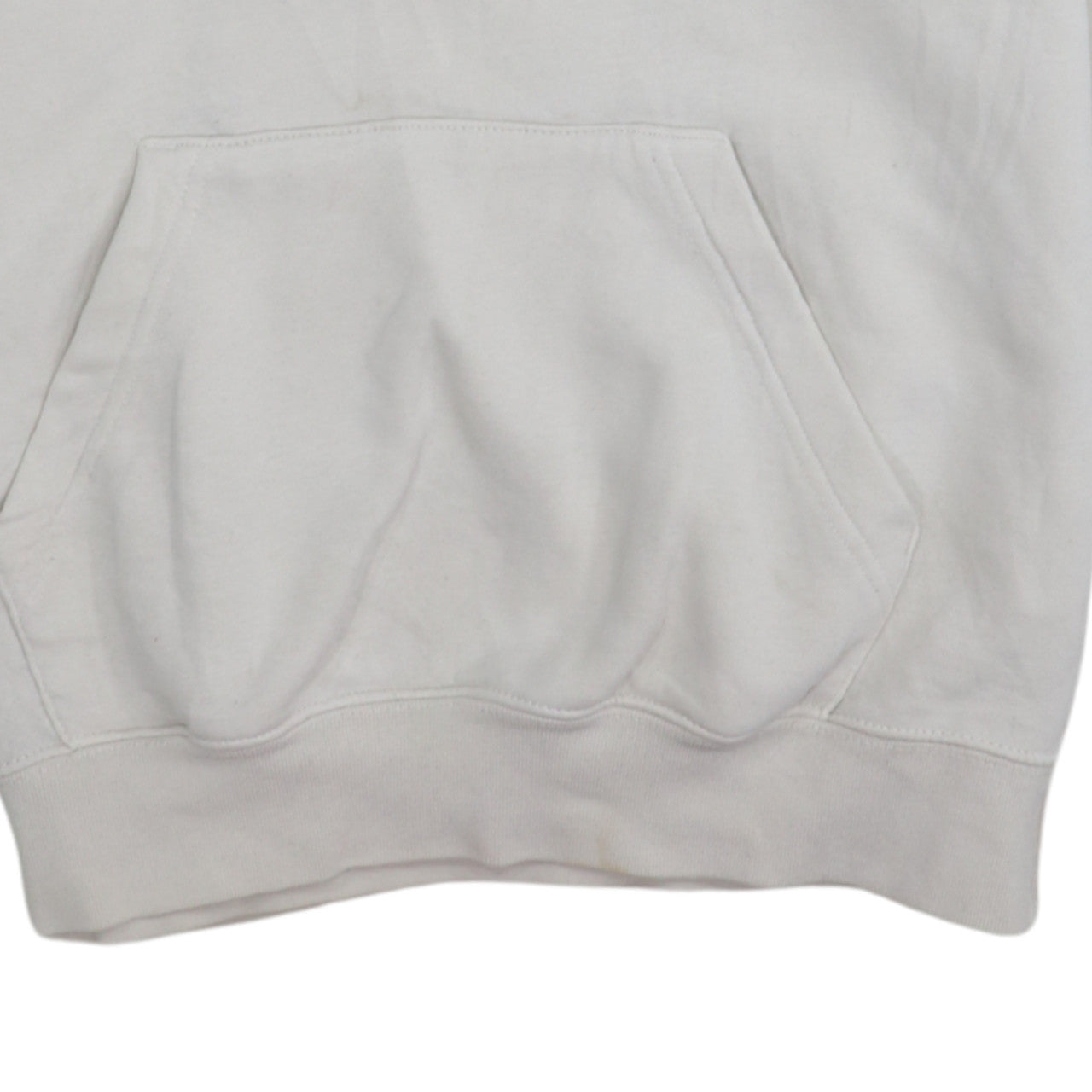 Adidas Womens White Hoodie Size 8 Pullover Hooded Sweatshirt