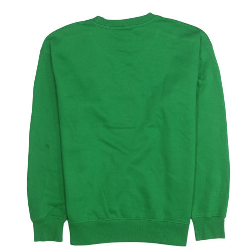 The Simpsons Men's Green Graphic Crew Neck Sweatshirt Size S