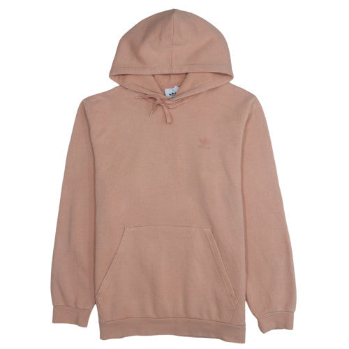 Adidas Mens Beige Pullover Fleece Hooded Sweatshirt L