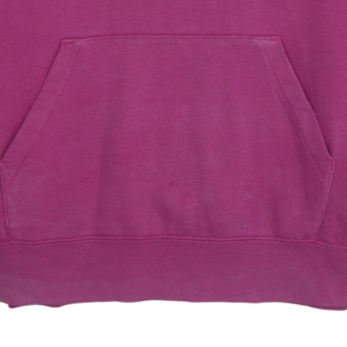 Nike Womens Pink Pullover Hoodie Small Cotton Blend Casual