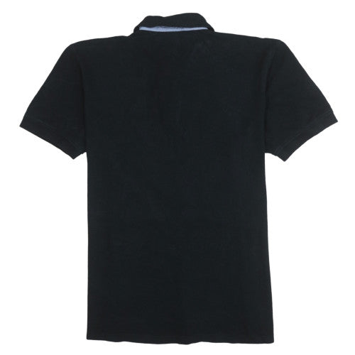 Tommy Hilfiger Men's Black 2XL Cotton Short Sleeve Polo Shirt