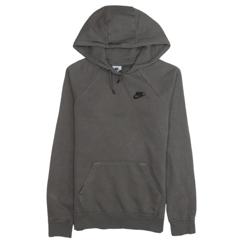 Nike Mens Grey XS Pullover Hoodie Sweatshirt with Logo