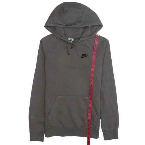 Nike Mens Grey XS Pullover Hoodie Sweatshirt with Logo