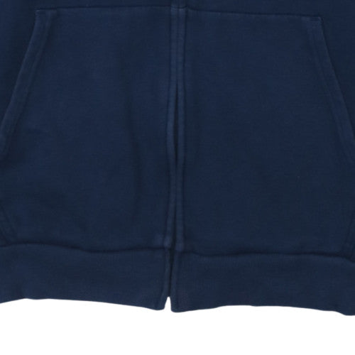Under Armour Men's Blue Full Zip Hoodie Size Small Fleece
