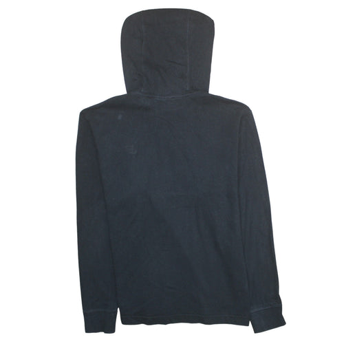 Nike Men's Black Pullover Hoodie Medium Cotton Sportswear