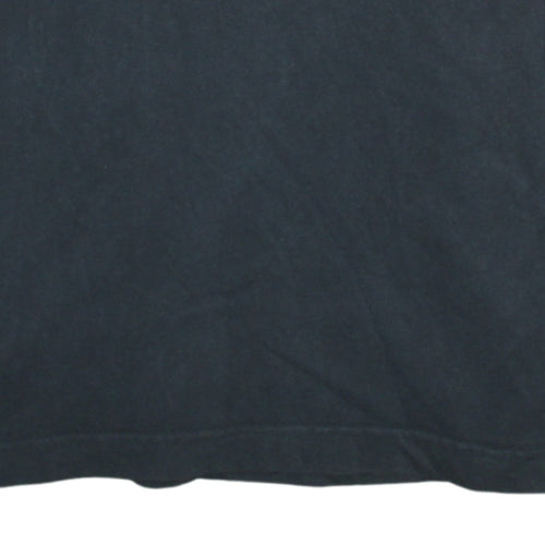 Nike Men's Black Pullover Hoodie Medium Cotton Sportswear