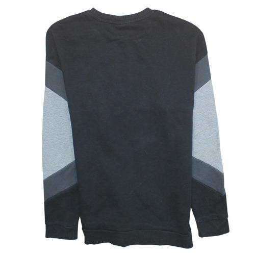 Nike Air Men’s Black Crew Neck Pullover Sweatshirt L Sports Graphic