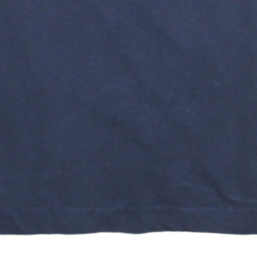 Lacoste Sport Men's Blue XS Graphic Logo Crew Neck T-Shirt