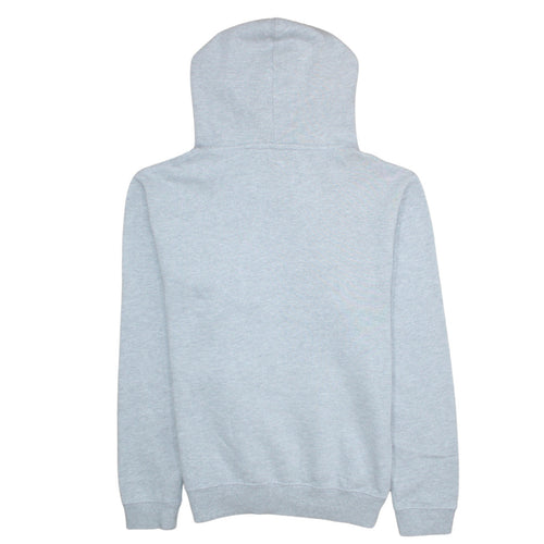 Hard Rock Cafe Men's Grey Pullover Hoodie Medium Music Logo Sweatshirt