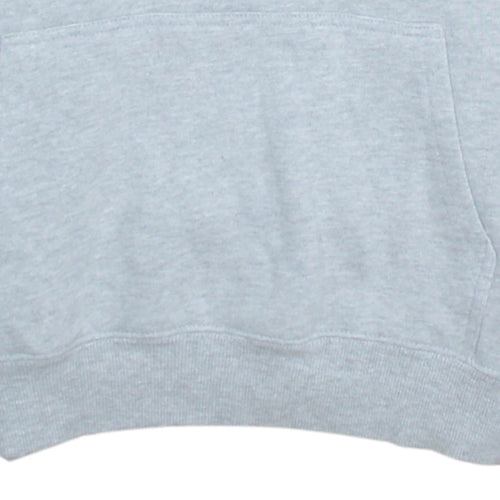 Hard Rock Cafe Men's Grey Pullover Hoodie Medium Music Logo Sweatshirt