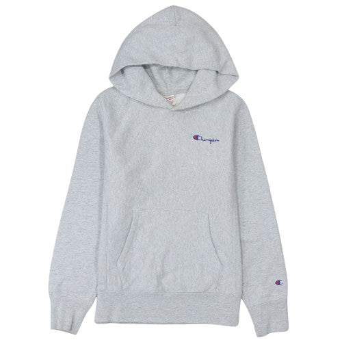 Champion Men's Grey Pullover Hoodie Size L Reverse Weave Sweatshirt