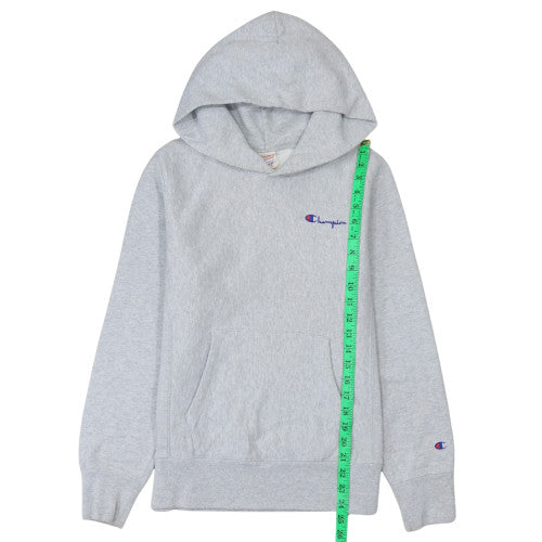 Champion Men's Grey Pullover Hoodie Size L Reverse Weave Sweatshirt