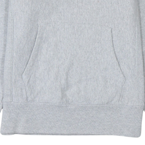 Champion Men's Grey Pullover Hoodie Size L Reverse Weave Sweatshirt