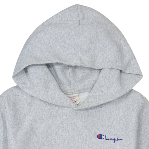 Champion Men's Grey Pullover Hoodie Size L Reverse Weave Sweatshirt
