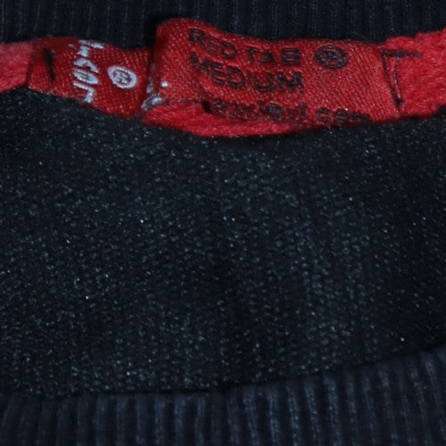 Levi's Men's Black Medium Crew Neck Pullover Sweatshirt