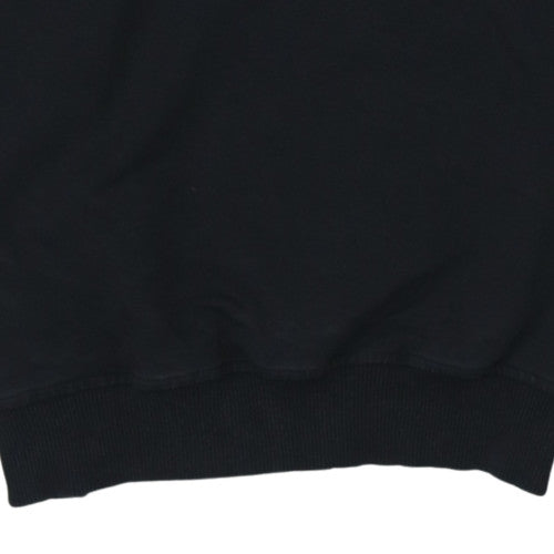 Levi's Men's Black Medium Crew Neck Pullover Sweatshirt