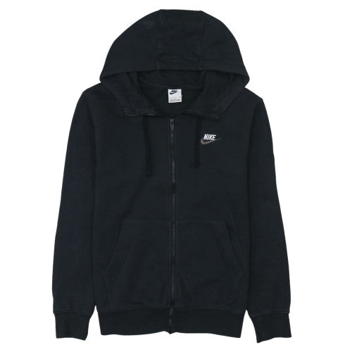 Nike Men's Black Full Zip Fleece Hoodie Size S Excellent Condition