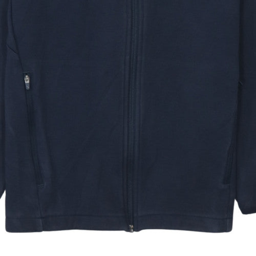 Puma Men's Blue Full Zip Hoodie Fleece Sports Jacket Size M