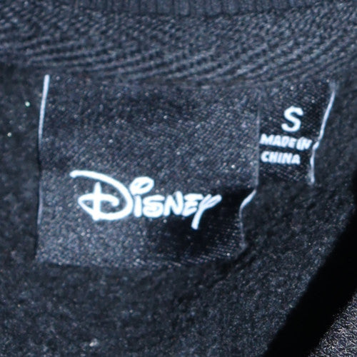 Disney Men’s Black Mickey Mouse Pullover Sweatshirt Size S