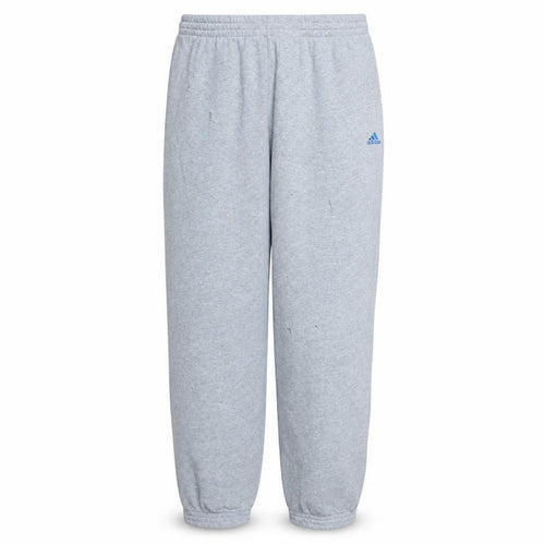Adidas Men’s Grey Large Fleece Sweatpants Regular Fit