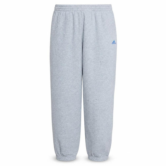 Adidas Men’s Grey Large Fleece Sweatpants Regular Fit