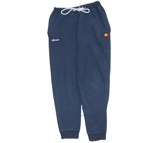 Ellesse Men Blue Jogger Fleece Sweatpants Size S Regular Fit
