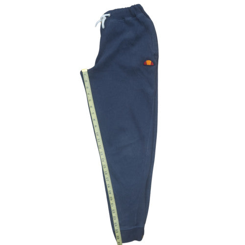 Ellesse Men Blue Jogger Fleece Sweatpants Size S Regular Fit