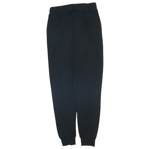 Jordan Men's Black Jogger Sweatpants Medium Fleece Tapered Fit
