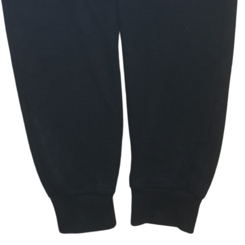 Jordan Men's Black Jogger Sweatpants Medium Fleece Tapered Fit