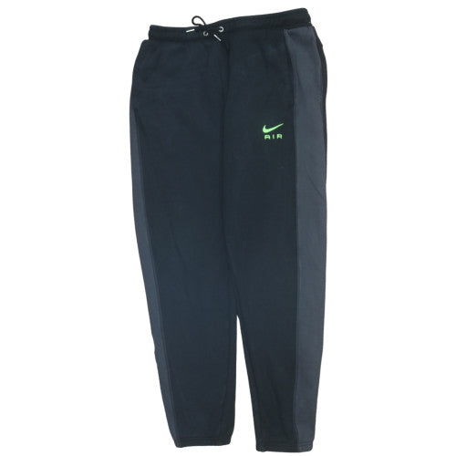 Nike Men's Black Fleece Jogger Trousers L Regular Fit Activewear