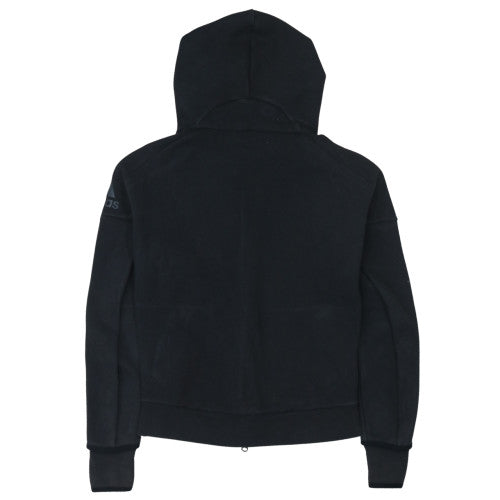 Adidas Women's Black Full Zip Hooded Sweatshirt Size M