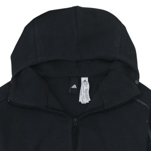 Adidas Women's Black Full Zip Hooded Sweatshirt Size M