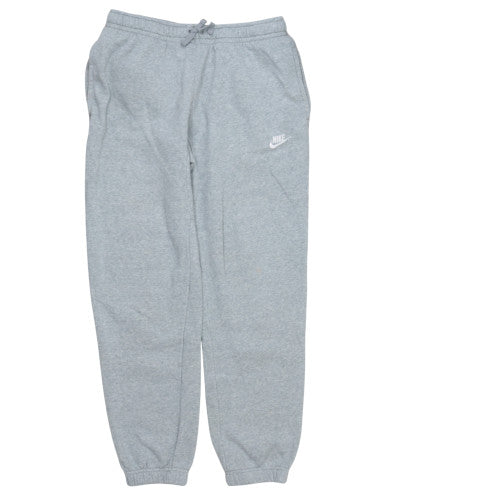 Nike Men's Grey Jogger Sweatpants M Fleece Activewear Trousers