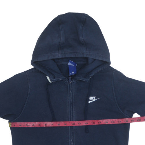 Nike Mens Blue XS Full Zip Hoodie Sweatshirt Lightweight Fleece