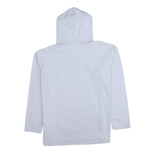 Nike Men's White Pullover Hoodie Small Regular Fit Cotton