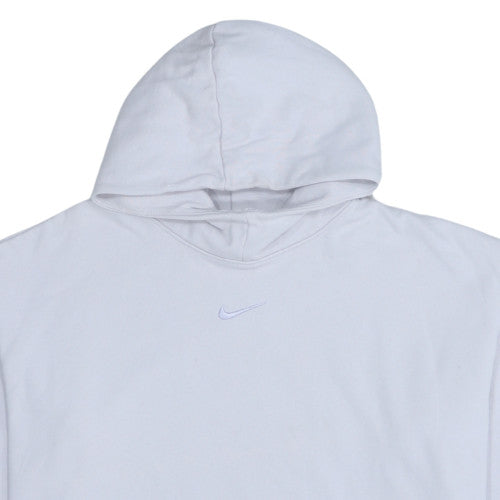 Nike Men's White Pullover Hoodie Small Regular Fit Cotton