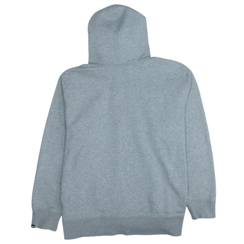 Nike Men's Grey Full Zip Hoodie L Regular Sportswear