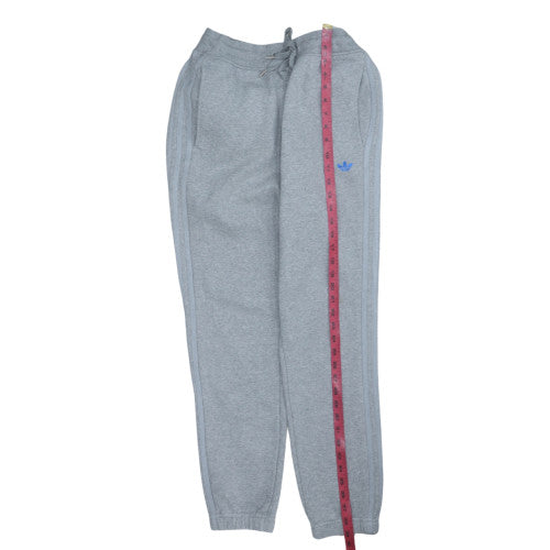 Adidas Men’s Grey Fleece Jogger Sweatpants Size S Regular Fit