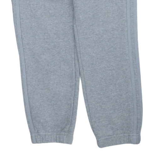Adidas Men’s Grey Fleece Jogger Sweatpants Size S Regular Fit