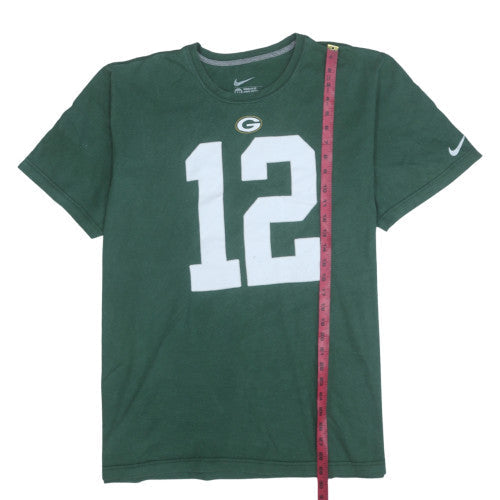Nike Men's Green 2XL Sports Graphic Number 12 T-Shirt