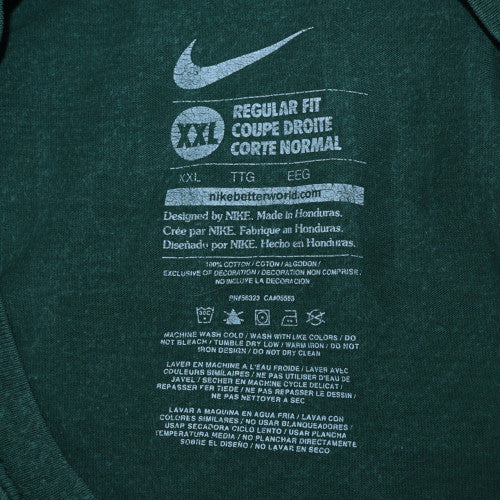 Nike Men's Green 2XL Sports Graphic Number 12 T-Shirt