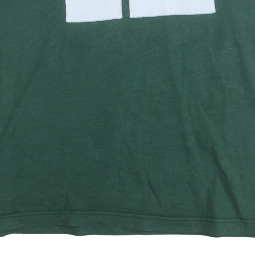 Nike Men's Green 2XL Sports Graphic Number 12 T-Shirt