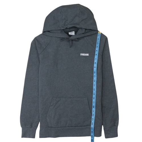 Gymshark Men's Grey Pullover Hoodie Size M Regular Fit