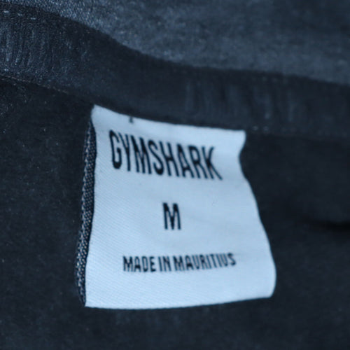 Gymshark Men's Grey Pullover Hoodie Size M Regular Fit