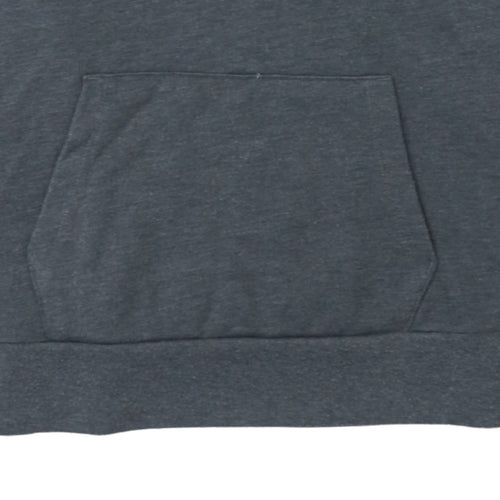 Gymshark Men's Grey Pullover Hoodie Size M Regular Fit