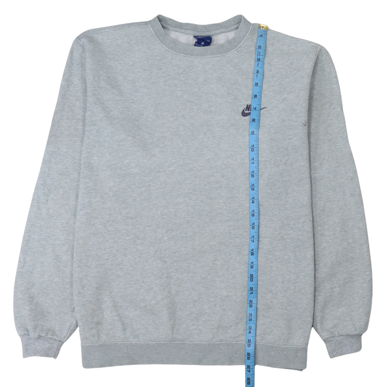 Nike Men's Grey XL Pullover Crew Neck Fleece Sweatshirt