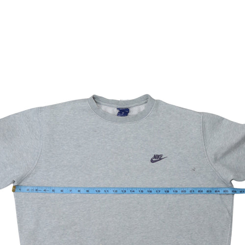Nike Men's Grey XL Pullover Crew Neck Fleece Sweatshirt