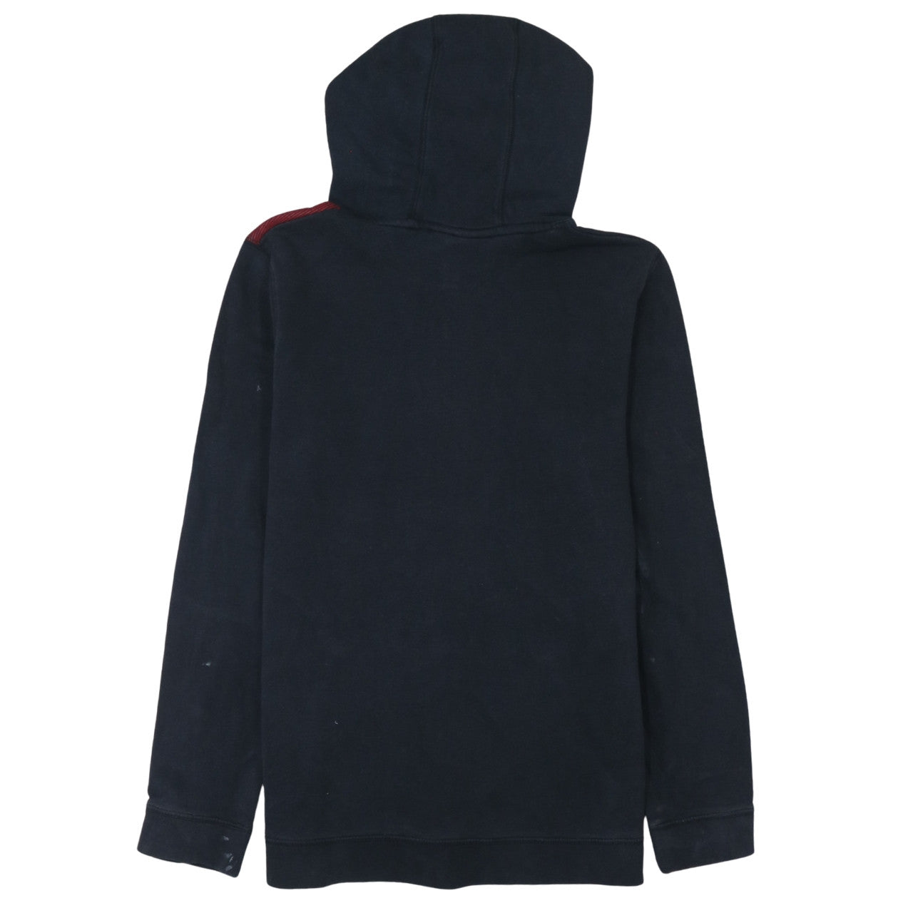 Under Armour Boys Black & Red Pullover Hoodie XL Loose Fit ColdGear