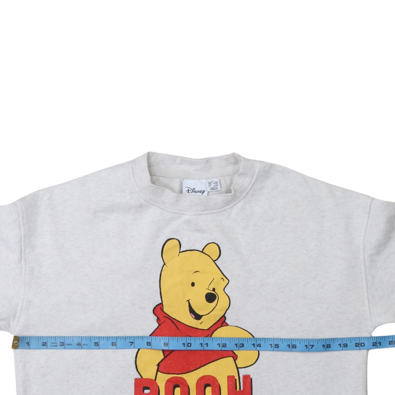 Disney Womens Grey Winnie the Pooh Pullover Sweatshirt M